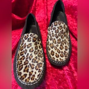 Ralph’s Lauren Suede Calfhair Loafers, EUC SIZE 10